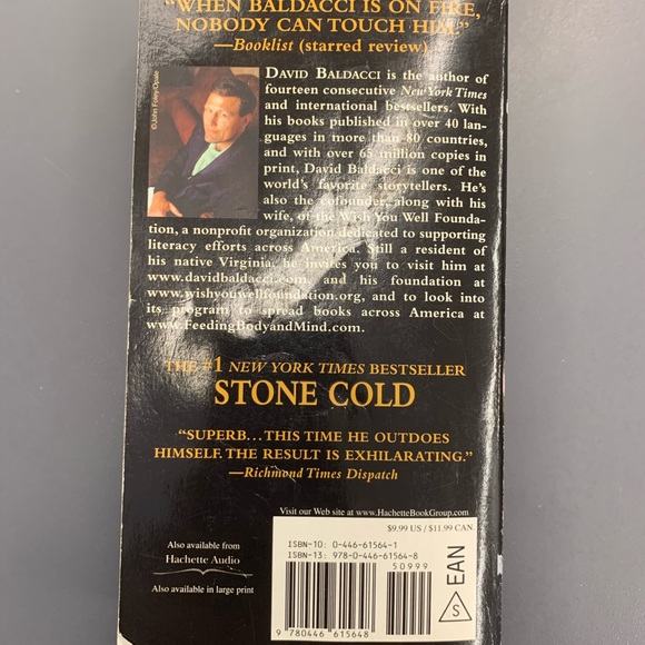 (3 for $20)Two David Baldacci novels, The Innocent and Stone Cold - Picture 8 of 10